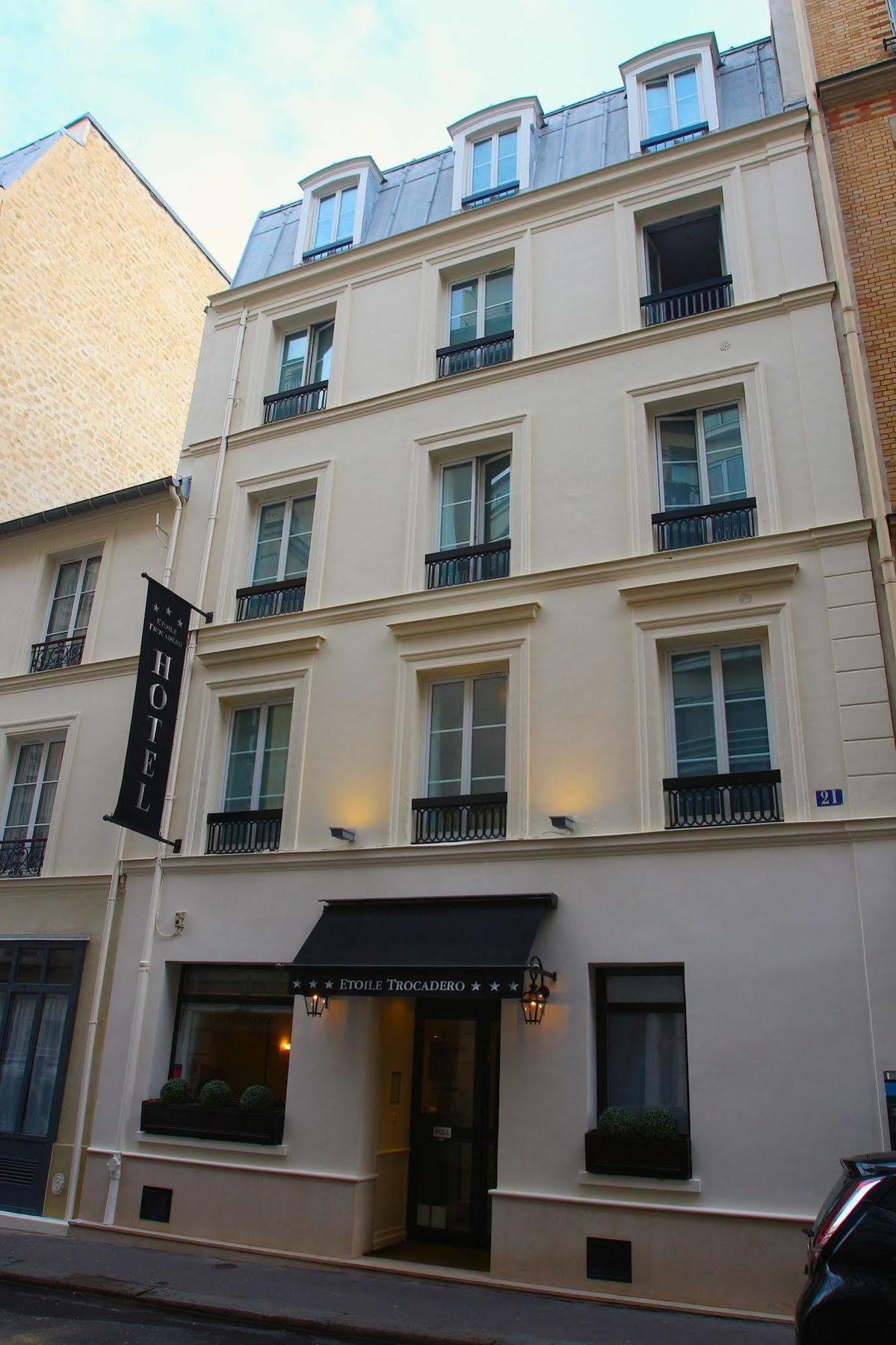Etoile Trocadero Hotel Paris Eksteriør billede
